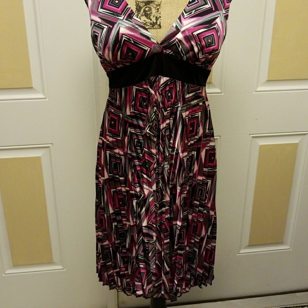 NWOT satin dress